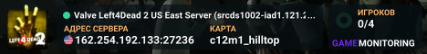 Valve Left4Dead 2 US East Server (srcds1002-iad1.121.222)