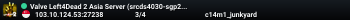 Valve Left4Dead 2 Asia Server (srcds4030-sgp2.154.224)