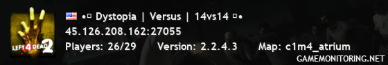 •✦ Dystopia | Versus | 14vs14 ✦•