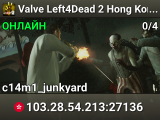 Valve Left4Dead 2 Hong Kong Server (srcds1029-hkg1.141.122)