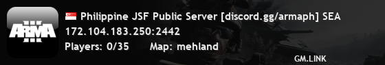 Philippine JSF Public Server [discord.gg/armaph] SEA