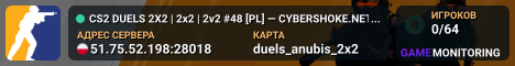 CS2 DUELS 2X2 | 2x2 | 2v2 #48 [PL] — CYBERSHOKE.NET (ALL MAPS