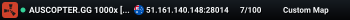 AUSCOPTER.GG 1000x [ BATTLEFIELD | MAZE | SHOPFRONTS | MINI ]
