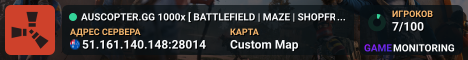 AUSCOPTER.GG 1000x [ BATTLEFIELD | MAZE | SHOPFRONTS | MINI ]