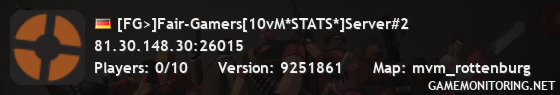 [FG>]Fair-Gamers[10vM*STATS*]Server#2