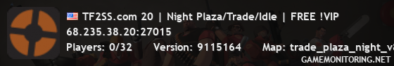 TF2SS.com 20 | Night Plaza/Trade/Idle | FREE !VIP