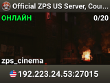 Official ZPS US Server, Courtesy of NFO