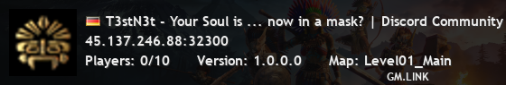 T3stN3t - Your Soul is ... now in a mask? | Discord Community