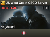 US West Coast CSGO Server