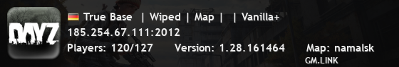 True Base  | Wiped | Map |  | Vanilla+