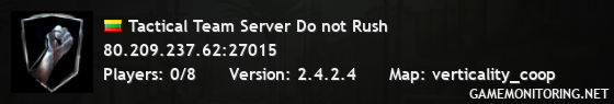 Tactical Team Server Do not Rush