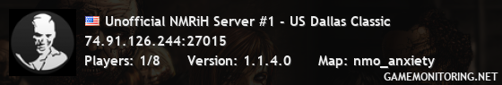 Unofficial NMRiH Server #1 - US Dallas Classic