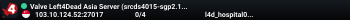 Valve Left4Dead Asia Server (srcds4015-sgp2.154.3)