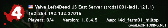 Valve Left4Dead US East Server (srcds1001-iad1.121.1)