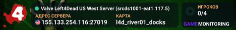Valve Left4Dead US West Server (srcds1001-eat1.117.5)