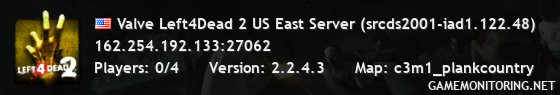 Valve Left4Dead 2 US East Server (srcds2001-iad1.122.48)