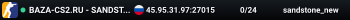 🔴BAZA-CS2.RU - SANDSTONE BHOP [!VIPTEST]