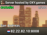 Server hosted by OXY.games