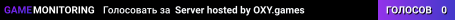 Server hosted by OXY.games