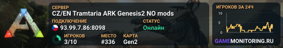 CZ/EN Tramtaria ARK Genesis2 NO mods