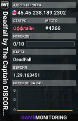 Deadfall by The Captain      DISCORD: dUXgTnfnFb