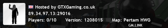 Hosted by GTXGaming.co.uk