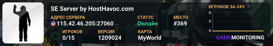 SE Server by HostHavoc.com