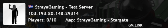 StrayaGaming - Test Server