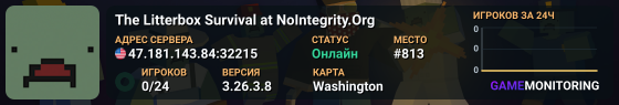 The Litterbox Survival at NoIntegrity.Org