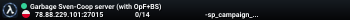 Garbage Sven-Coop server (with OpF+BS)