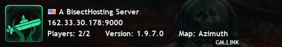 A BisectHosting Server