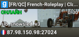 [FR/QC] French-Roleplay | Classic Sledbuild