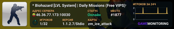 * Biohazard [LVL System] | Daily Missions (Free VIPS)*
