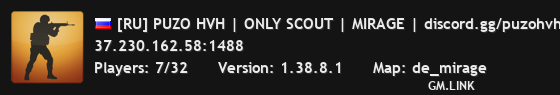 [RU] PUZO HVH | ONLY SCOUT | MIRAGE | discord.gg/puzohvh