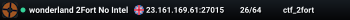 wonderland ★ 2Fort No Intel ████