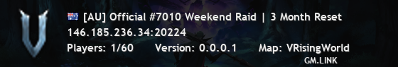 [AU] Official #7010 Weekend Raid | 3 Month Reset