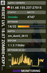 RESET LVL 18.07 ZOMBIE+EXP120LV|FREE ViP|FREE RECOIL|FREE PREMIUM| <~ We.are.Games~>