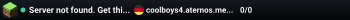 Server not found. Get this server more RAM for free! > craft.link/ram