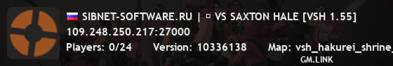 SIBNET-SOFTWARE.RU | ► VS SAXTON HALE [VSH 1.55]