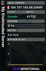 My Enshrouded Server