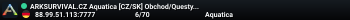 ARKSURVIVAL.CZ Aquatica [CZ/SK] Obchod/Questy/Souteze - (v361.7