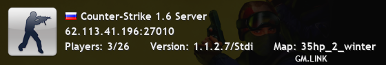 Counter-Strike 1.6 Server