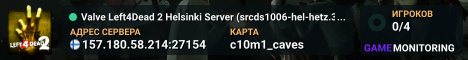 Valve Left4Dead 2 Helsinki Server (srcds1006-hel-hetz.380.140)