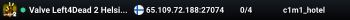 Valve Left4Dead 2 Helsinki Server (srcds1008-hel-hetz.380.60)
