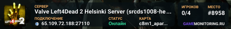 Valve Left4Dead 2 Helsinki Server (srcds1008-hel-hetz.380.96)