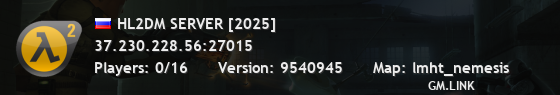 HL2DM SERVER [2025]