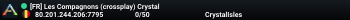 [FR] Les Compagnons (crossplay) Crystal