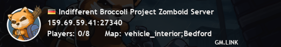 Indifferent Broccoli Project Zomboid Server