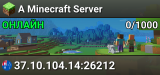 A Minecraft Server