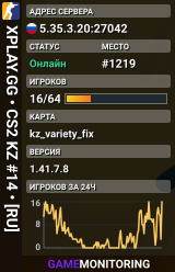 XPLAY.GG • CS2 KZ #14 • [RU]